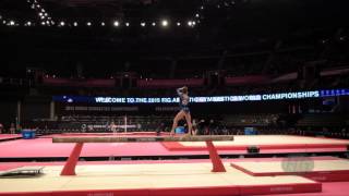 Jurca Laura Rou - 2015 Artistic Worlds - Qualifications Balance Beam
