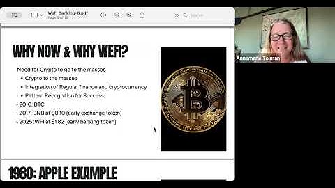 Deobanking /wefi with Annemarie