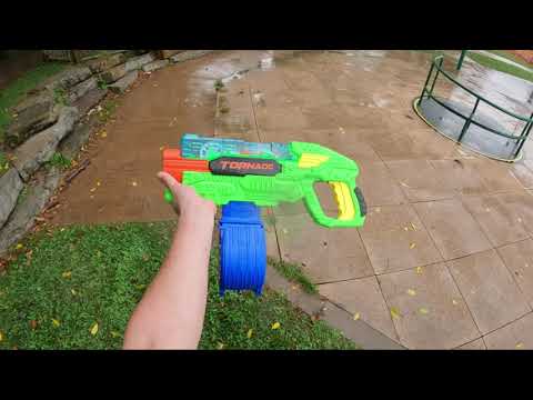 Dayton Nerf War - Trying the Buzz Bee Tornado