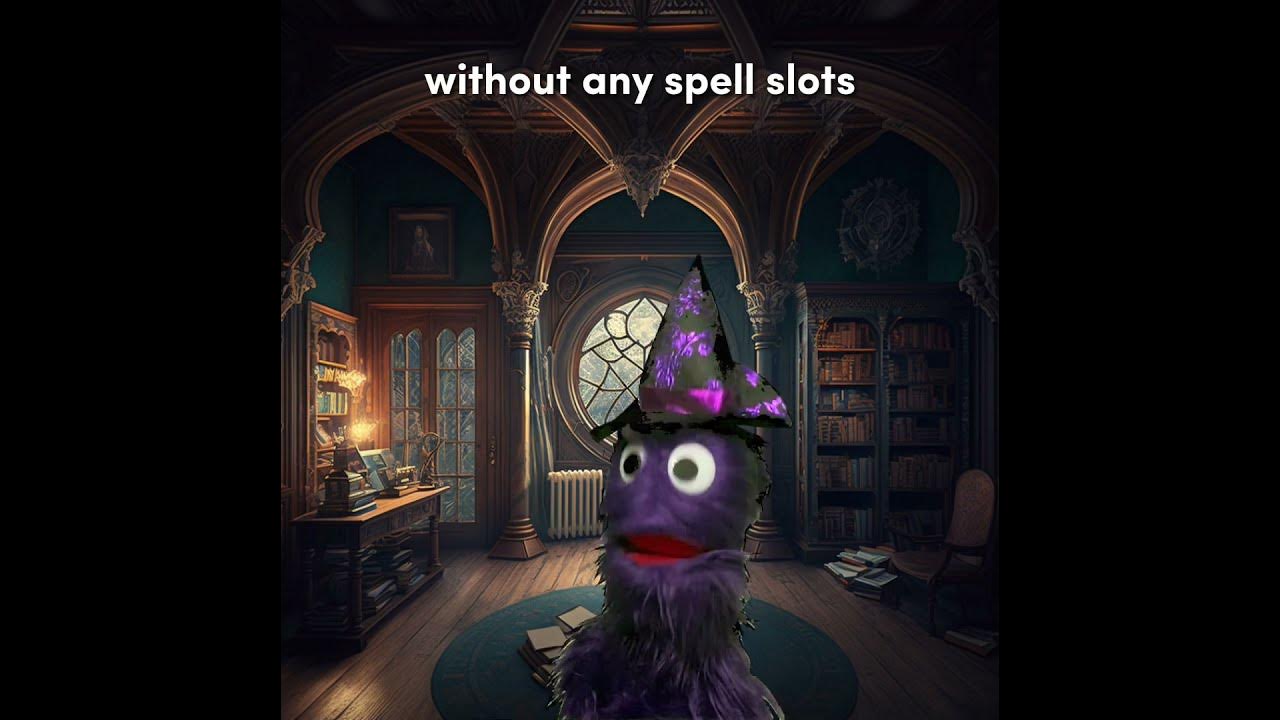 The Struggle of No Spell Slots DnD Puppets YouTube