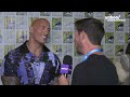 Dwayne Johnson says 'Black Adam' is his 'most raging and violent' movie