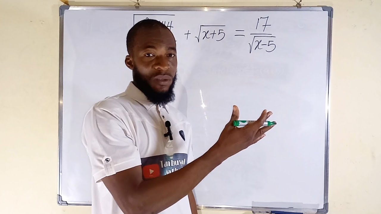 Rational Radical Equation - YouTube