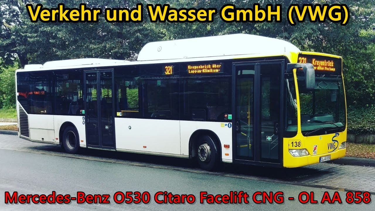 [Sound] Bus Mercedes-Benz O530 Citaro Facelift CNG der VWG 