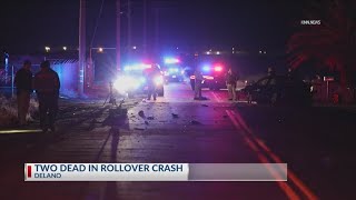 2 dead in rollover crash in Delano