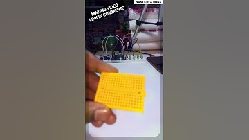 Distance Measurement Project II Make An Ultrasonic Distance Sensor Using Arduino UNO #ytshorts