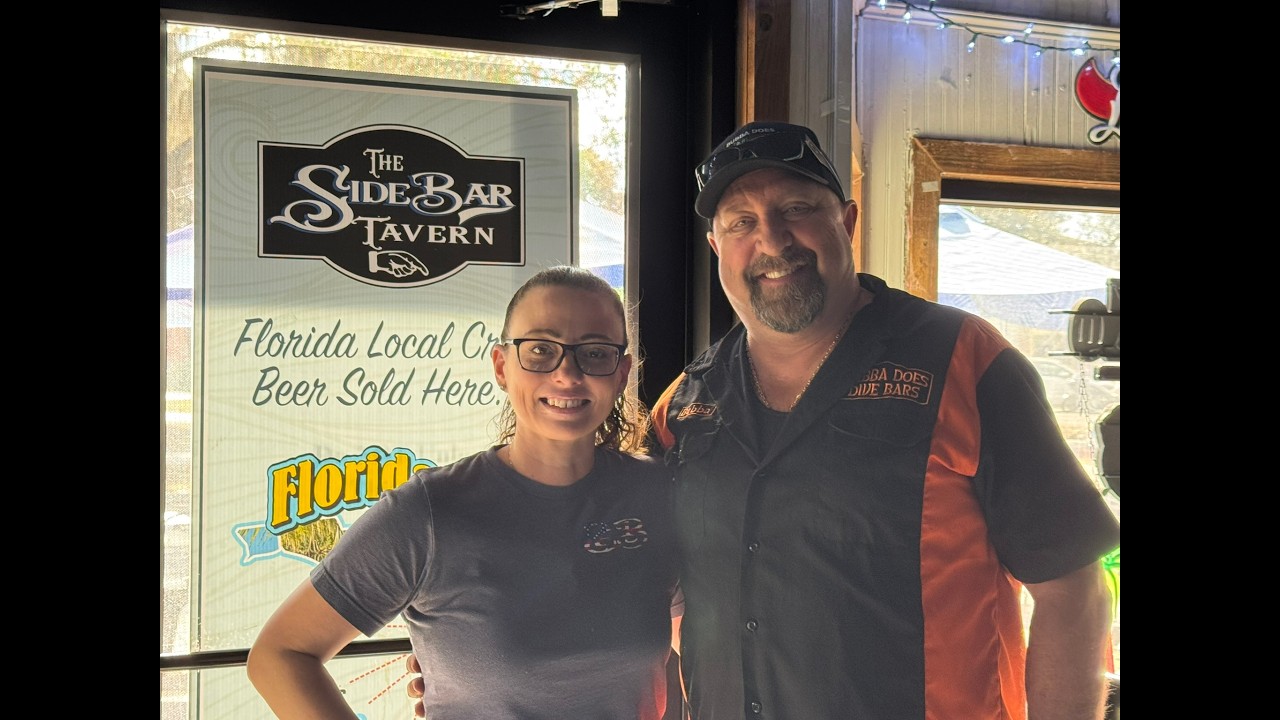 Bubba Does Dive Bars Episode 18 The SideBar Tavern in Inverness, Fl. 