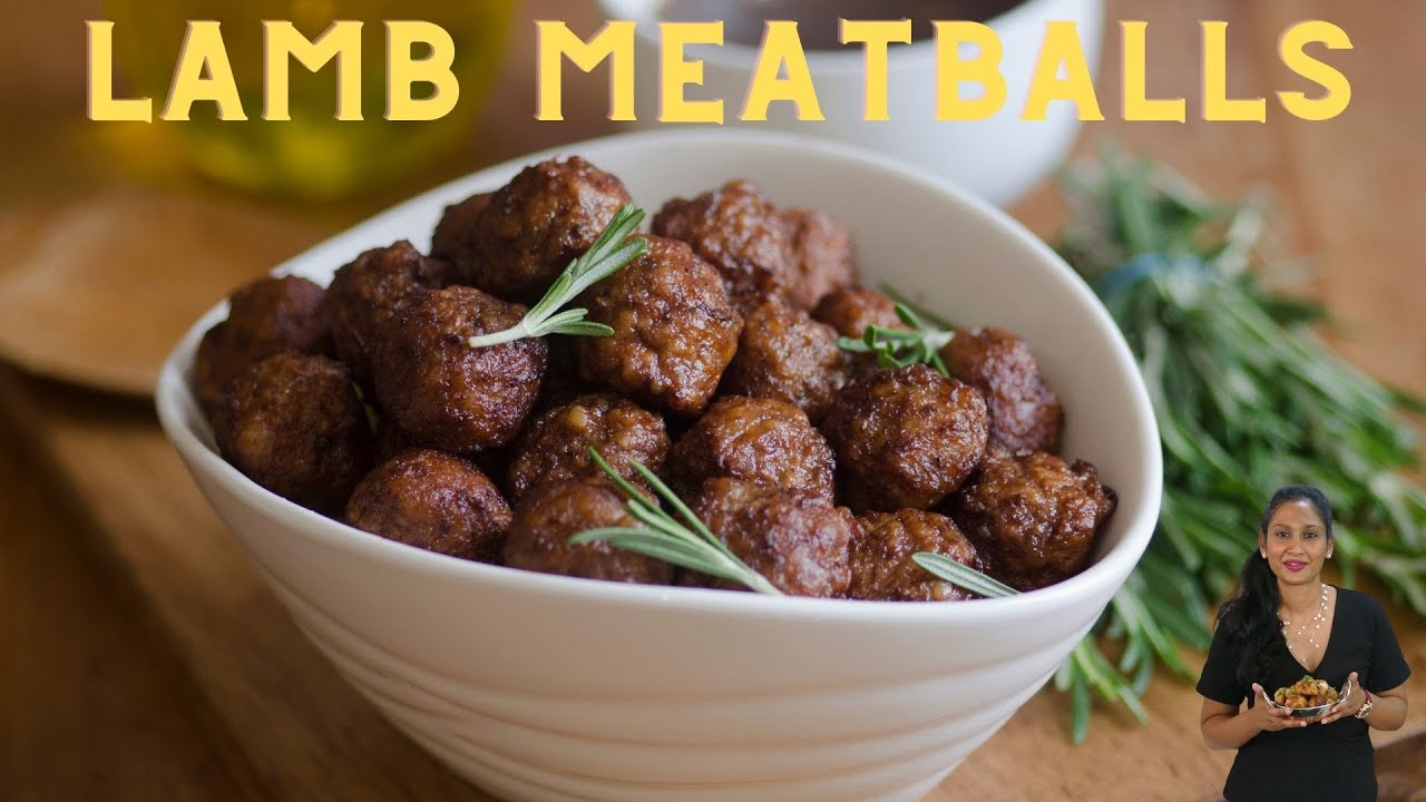 Lamb Meatballs | Easy Meatballs | How to make meatballs | Homemade lamb meatballs | Juicy MEATBALLS