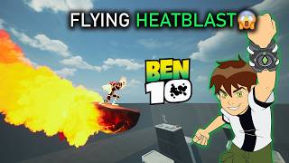 Heatblast Can Fly in this Game? Ben 10 Fan Made Open World Game Galvan screenshot 5