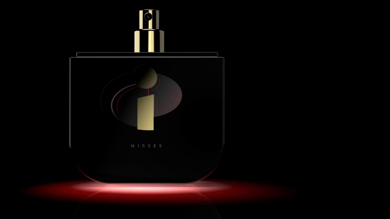 Incredibles Perfume Bottle Animation
