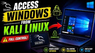 Kali Linux Se Windows PC Access Kaise Kare 😱 | Remote Access Full Tutorial 🔐