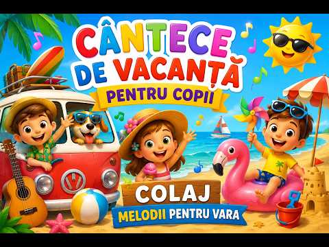 Cântece de Vacanță pentru Copii 🌞 Colaj Vesel cu Melodii pentru Vara | Muzică pentru Copii 4k