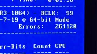 Curb your memtest result