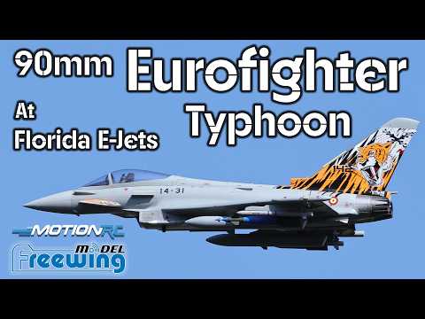 Freewing Eurofighter Flight From Florida E-Jet Fest | Motion RC