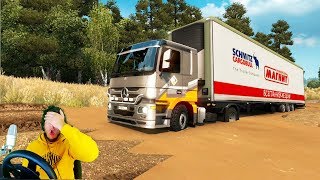 BOUGHT MERCEDES, BUT HE WAS NOT WITHDRAWAL RUSSIAN ROADS - HARD RUSSIA in ETS2