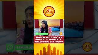 Arelis Andújar expresa que el pueblo debe unirse para salir de este gobierno