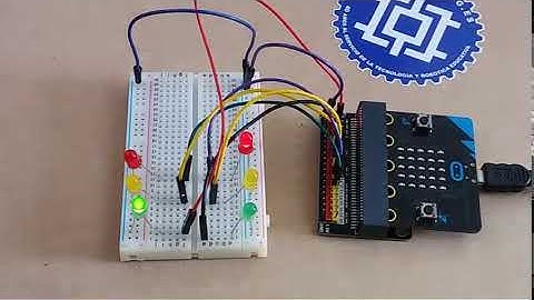Micro:bit: Cruce de semáforos