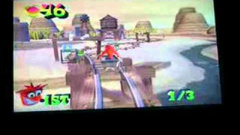 Crash Bandicoot: The Wrath Of Cortex 106% & All Platinums | Part 61 (Ghost Town)