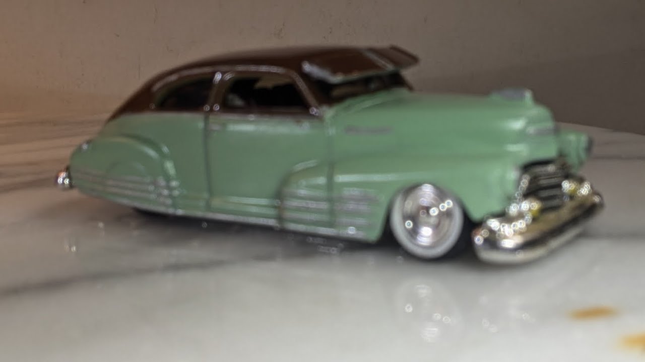 Custom HotWheels 1948 Chevrolet Fleetline Deluxe - YouTube