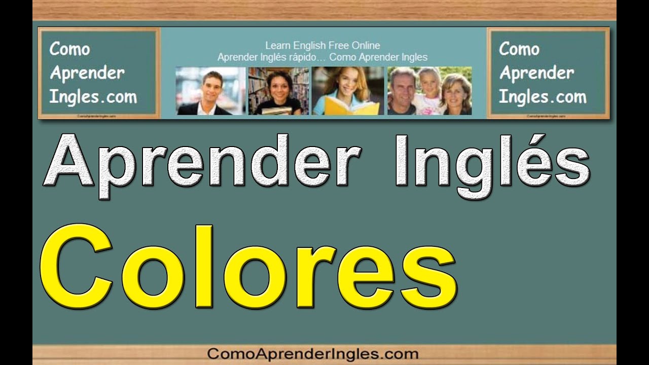 Colores Colors Los Colores En Inglés Cómo Aprender Inglés
