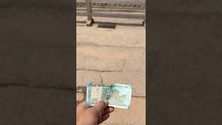 Found the ₹50 note location in real life. #hampi #history #indianancienthistory