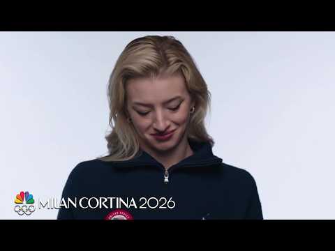 Amber Glenn, Alysa Liu, Isabeau Levito read emotional letters from their parents | NBC Sports