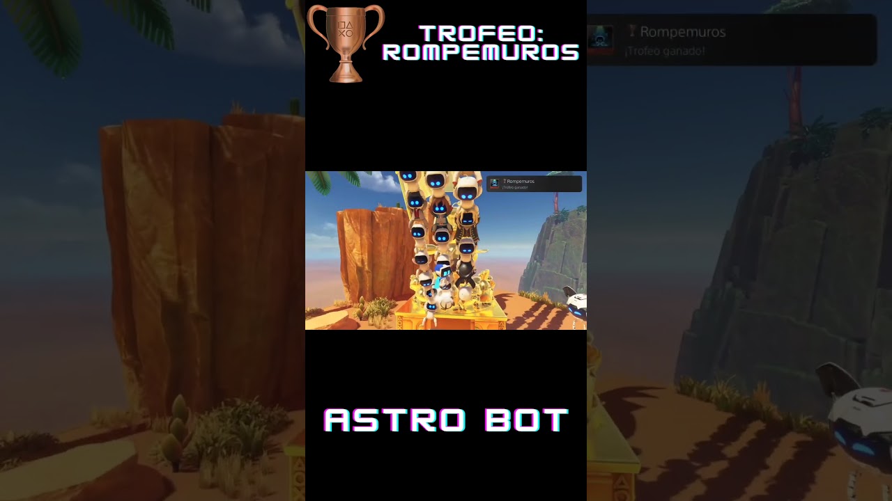 🏆 Trofeo bronce Rompemuros de Astro Bot 