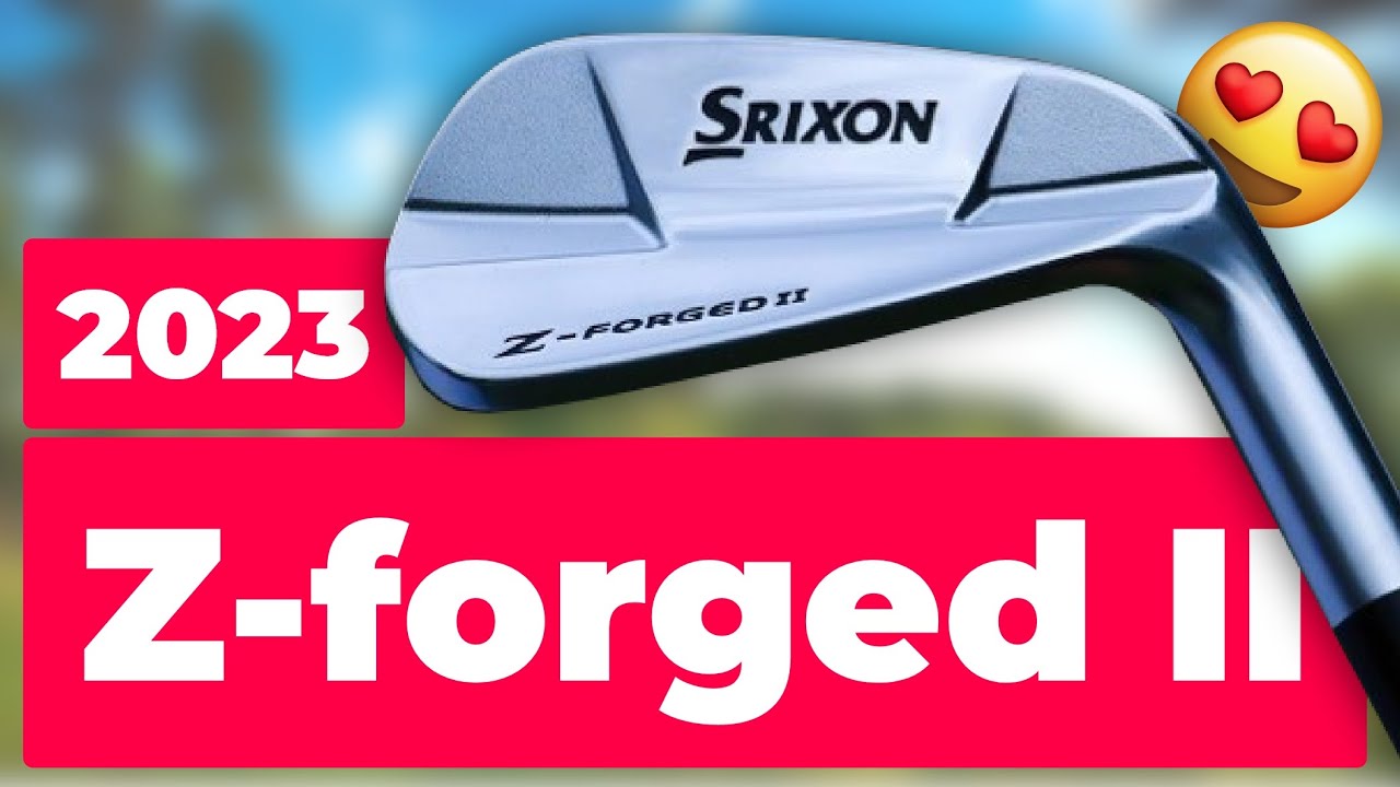 THE NEW 2023 SRIXON Z-FORGED 2 (II) IRONS - Not what I expected!!