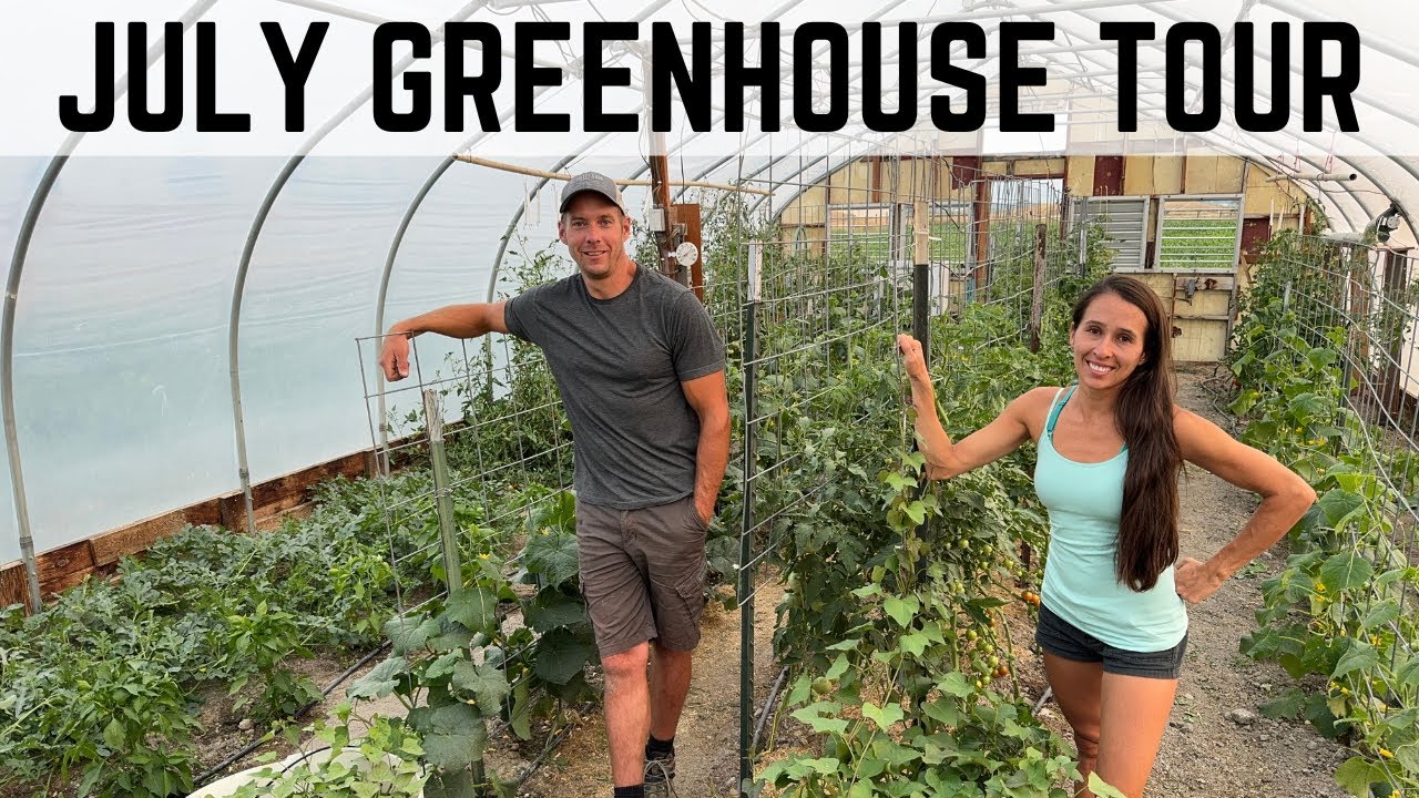 End of July Greenhouse Tour: Thriving Summer Plants Despite Other Garden Setbacks