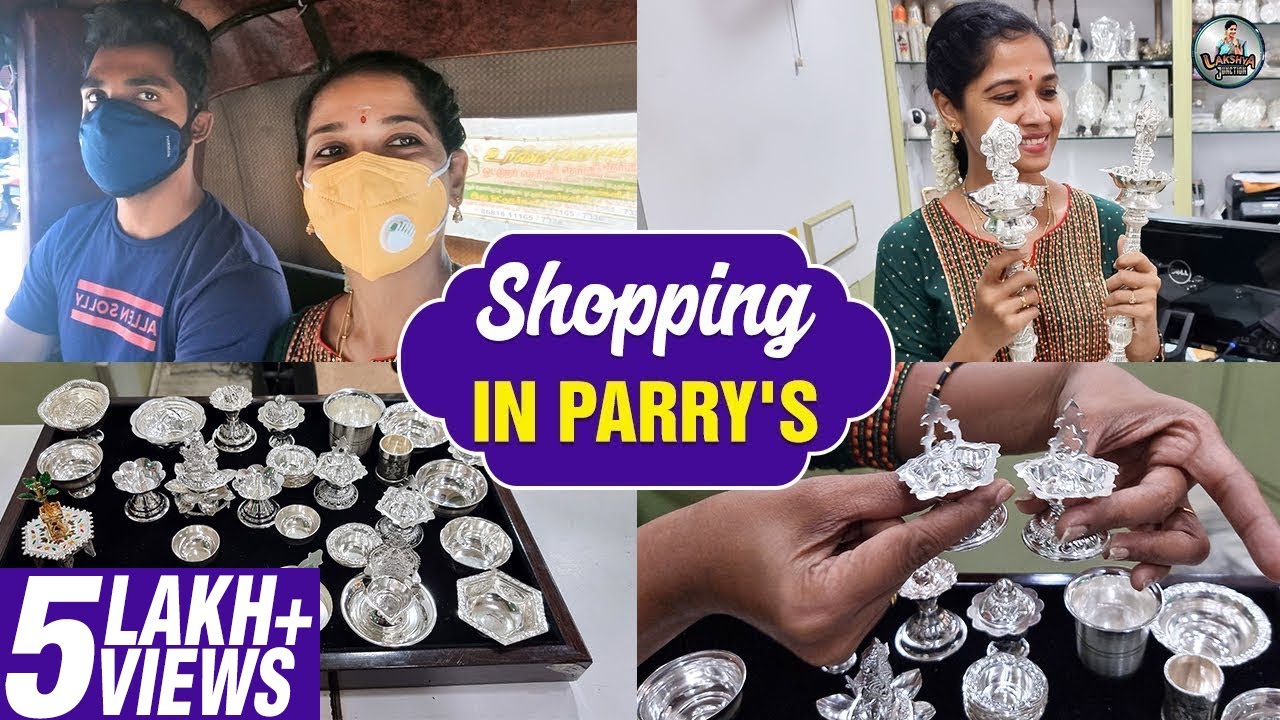 Shopping In Parry's | Saturday Vlog | Silver shopping | Lakshya Vlog | Lakshya Junction