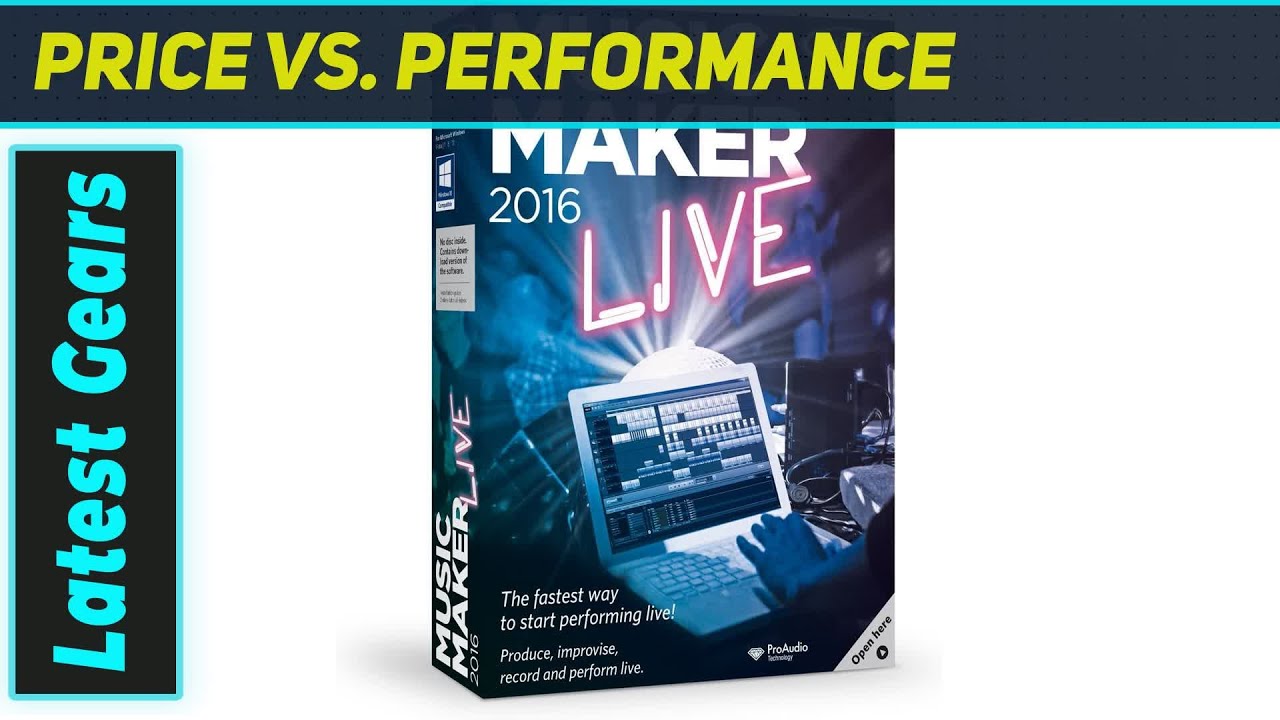MAGIX Music Maker 2016 Live: Unleash Your Live Performance
