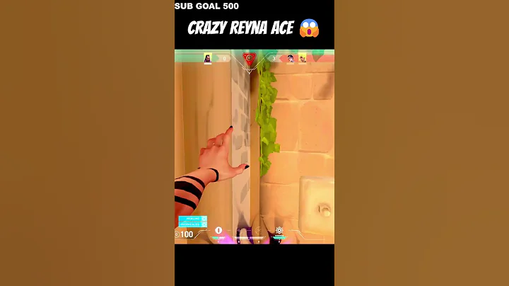 Crazy Reyna Ace 😱🔥#shorts #valorant