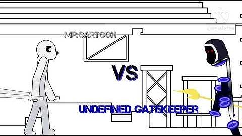 Mr.Cartoon vs Undefined GateKeeper (Stickman animation)
