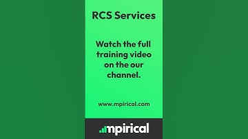 RCC Services video, out now on the channel