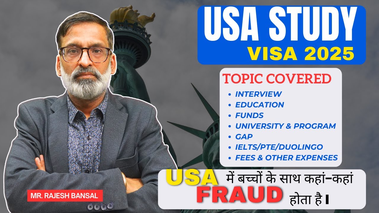 USA Study Visa 2025 | Study Abroad | Hike Visa Consultants - YouTube