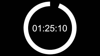 100 minute Animated Silent Timer - Countdown