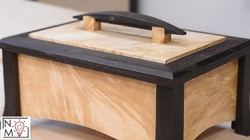 Building a Maple Box then a Special Trick to Make It POP!