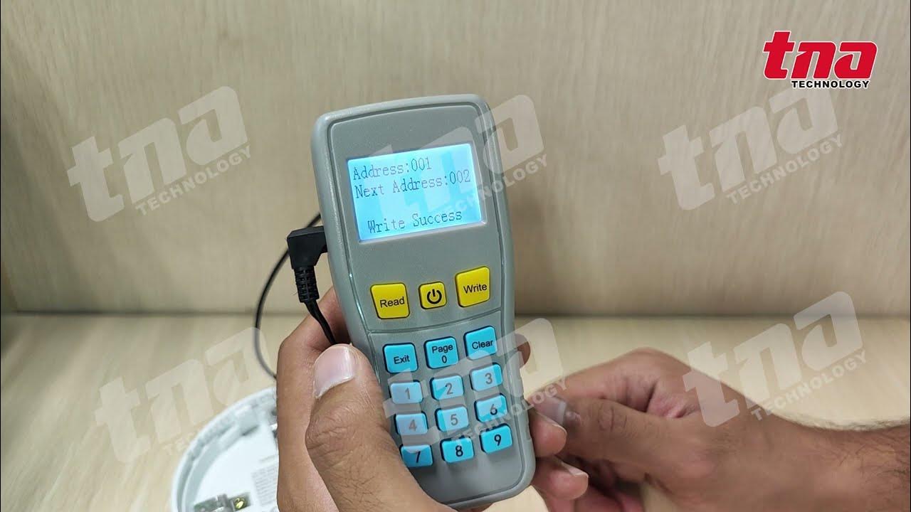 How to program intelligent smoke detector ? Circuit Diagram