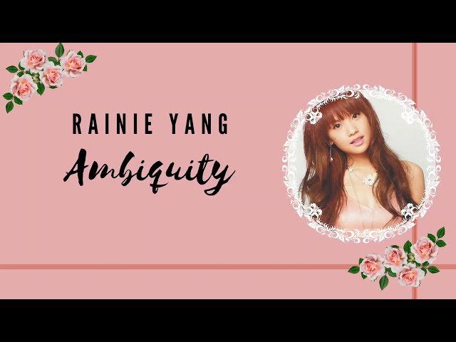 Rainie Yang (Yang Cheng Lin / 杨丞琳) - Ambiguity (Ai Mei / 暧昧) (Romaji Lyrics + English Translation) class=