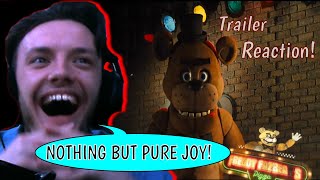 IT'S FINALLY HAPPENING!!! Five Nights at Freddy's (Official Trailer) REACTION!!