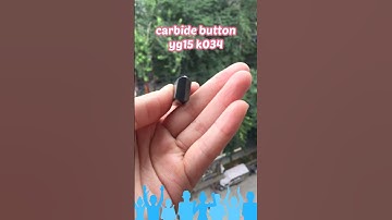 carbide button YG15 K034  for drill hard stone DTH bit
