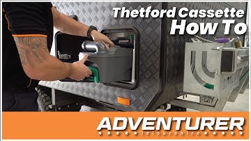 Thetford Cassette Toiler How To Use