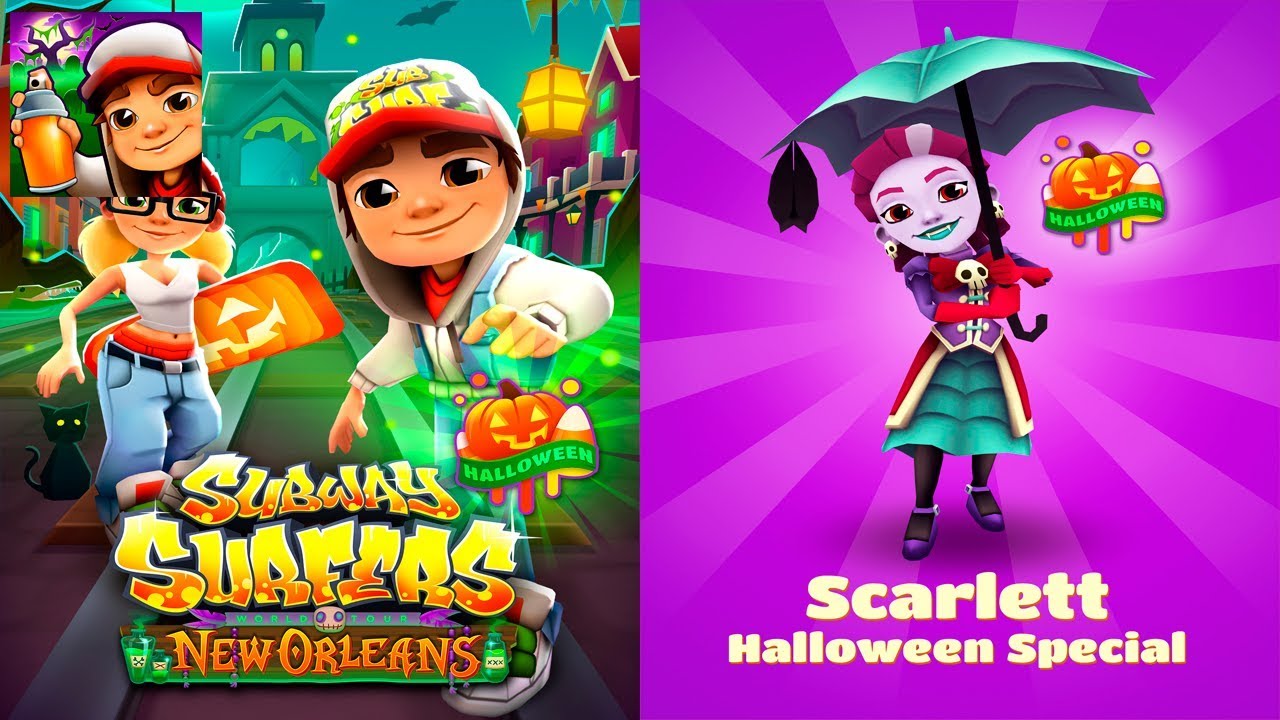 Subway Surfers New Orleans (Halloween Special) - Playinc