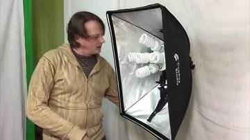 How to set up the Cowboy Studio 2000 Watt Softbox