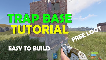 EASY TRAP BASE IN RUST / TUTORIAL 2024