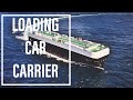 How are Cars Loaded? Cargo Operations on Pure car & truck carrier Ship in 4K