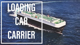 How are Cars Loaded? Cargo Operations on Pure car & truck carrier Ship in 4K