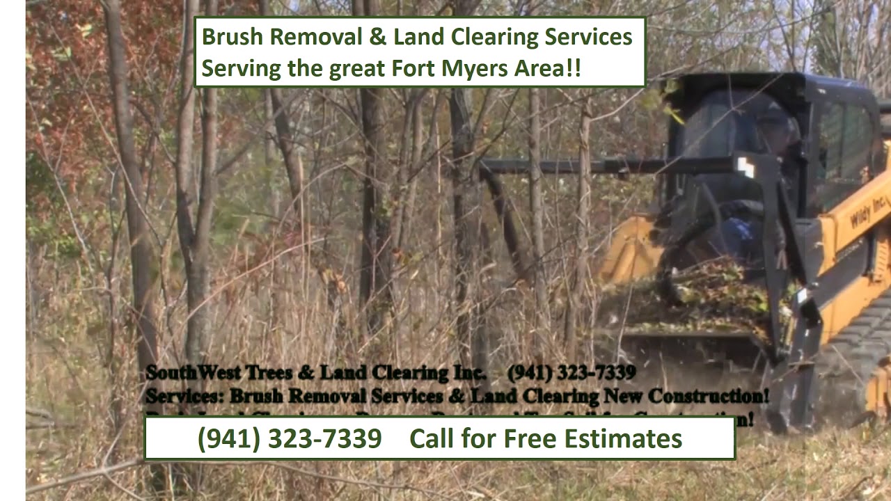 Brush Removal, Forestry Mulching, and Land Clearing Fort Myers FL