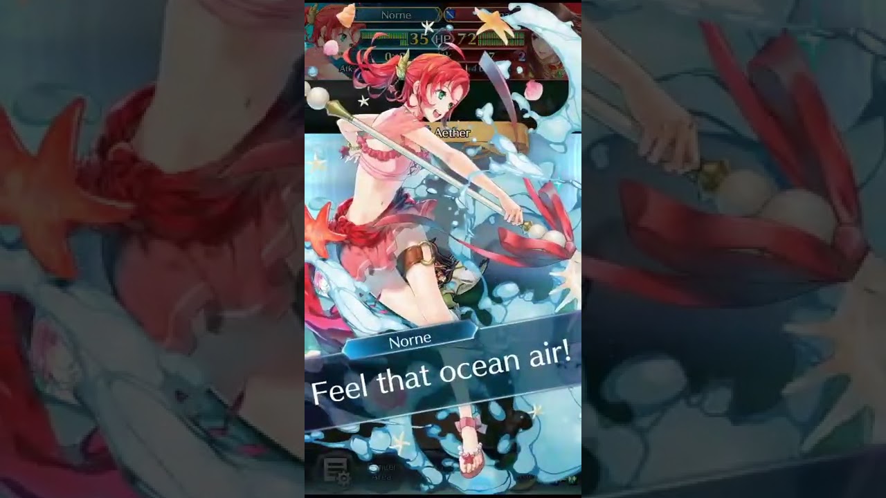 Summer Norne Solo - Leif & Altina Grand Hero Battle/Fire Emblem Heroes.