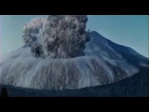 Morphed eruption of Mt. St. Helens with eng. subtitles