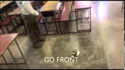 accelerometer based gesture control robot